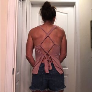 🌵Lulu’s Backless Tank